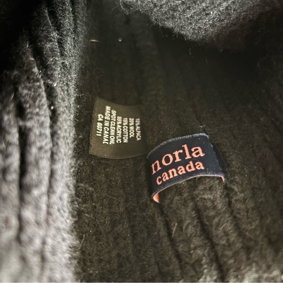 Norla Alpaca Blend Knit Pom-Pom Beanie - Picture 3 of 6